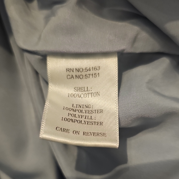 Marc New York Diamond Quilted Shacket Acid Wash Coastal Grandma NWT - Picture 12 of 13